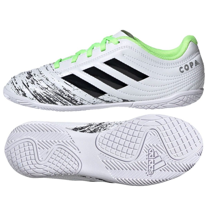 Indendørs sko adidas Copa 20.4 I Jr EF1927 hvid flerfarvet
