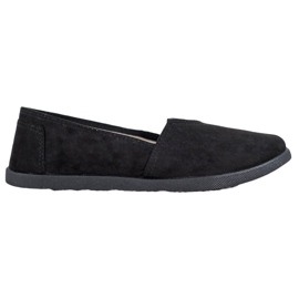 SHELOVET Suede Slipons sort