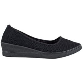 SHELOVET Sort Casual Ballerinas