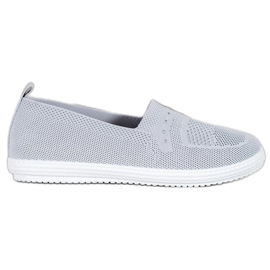 Via Giulia  Grå Slipons
