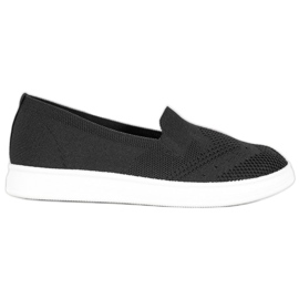 Via Giulia  Slipons på platformen sort
