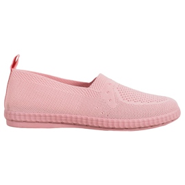 Via Giulia  Azur Slip On Sneakers lyserød