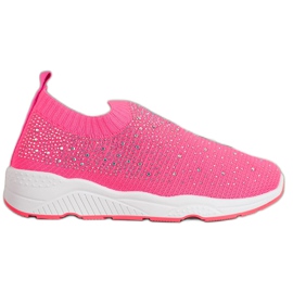SHELOVET Slip-on sneakers lyserød