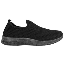 Super Mode Slip-on sportssko sort