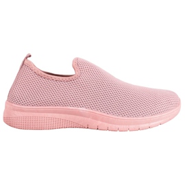 Super Mode Slip-on sportssko lyserød