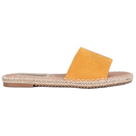 Renda Let Espadrilles gul
