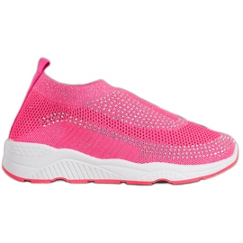 Slip-on pink sneakers lyserød