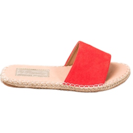 Renda Let Espadrilles rød