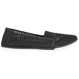 Bona Slip-on openwork sko sort