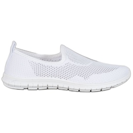 Bona Openwork Slipons hvid