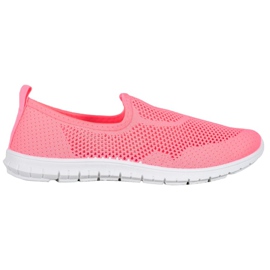 Bona Openwork Slipons lyserød