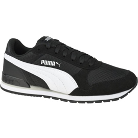 Puma St Runner v2 Mesh Jr 367135-06 hvid sort