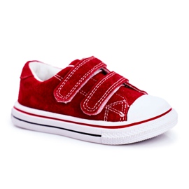 Apawwa Børnesneakers Rød Stavia Velcro