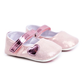 Apawwa Børnesneakers Velcro dåb Pink Bellawa lyserød