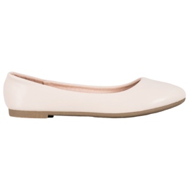 Diamantique Beige ballerinaer