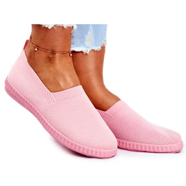 PS1 Kvinders sneakers Slip-on sneakers Pink Grigio lyserød