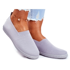 PS1 Kvinders sneakers Slip-on sneakers Grå Grigio