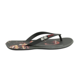 RIDER 82799 ACDC flip-flops THONG AD mænd BRAZIL sort flerfarvet