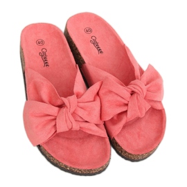 Coral kork tøfler G-580 Coral lyserød