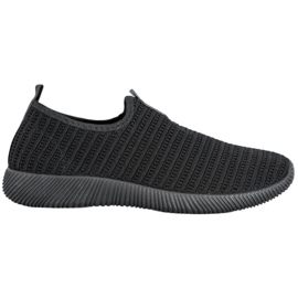 Melisa Tekstil Slip On Sko sort