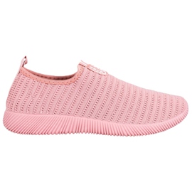 Melisa Tekstil Slip On Sko lyserød