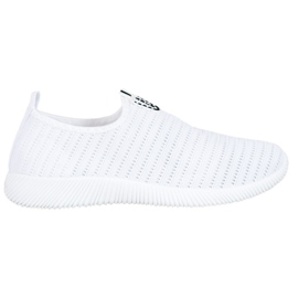 Melisa Tekstil Slip On Sko hvid