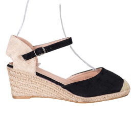 Small Swan Kile Espadrilles sort