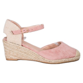 Small Swan Kile Espadrilles lyserød