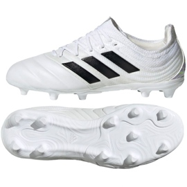 Adidas Copa 20.1 Fg Jr EF1911 fodboldstøvler flerfarvet hvid