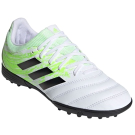 Adidas Copa 20.3 Tf Jr EF1921 fodboldstøvler flerfarvet hvid