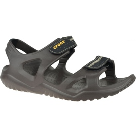 Crocs Swiftwater River Sandaler M 203965-23K brun