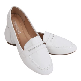 Kvinder loafers hvid 98-29 Hvid II Kvalitet