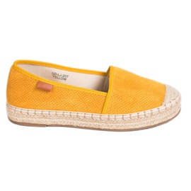 Goodin Åbent Espadrilles gul