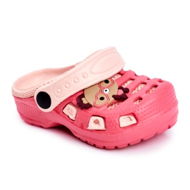 Giolan Tøfler til børn Foam Crocs Red Sweet Teddy rød flerfarvet