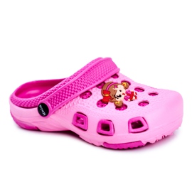 BUGO Baby hjemmesko Foam Crooks Pink Girl lyserød