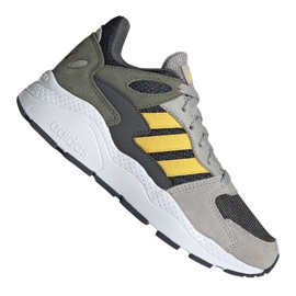 Adidas Crazychaos Jr EG3067 sko grå grøn