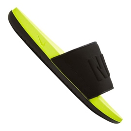 Nike Offcourt Slide M BQ4639-700 sort grøn