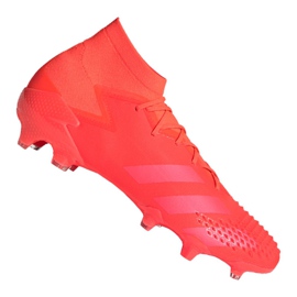 Adidas Predator 20.1 Fg M FV3544 fodboldstøvler flerfarvet rød