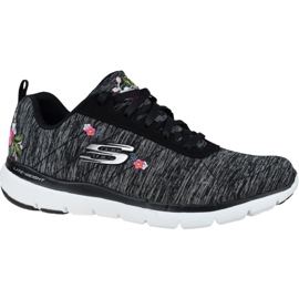 Skechers Flex Appeal 3.0 W 13074-BKW sort