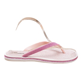 Bona Flip Flops Med Glitter lyserød