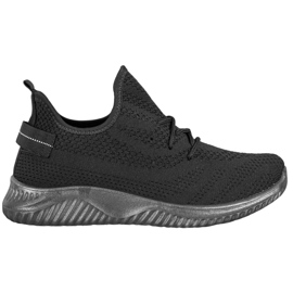 Super Mode Sorte Openwork sneakers