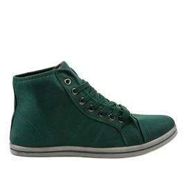 Moderigtige høje sneakers TL362 grøn