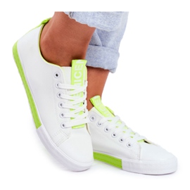 PS1 Kvinders klassiske grønne Ville sneakers hvid