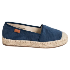 Goodin Åbent Espadrilles marine blå