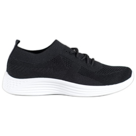 SHELOVET Sorte Openwork sko