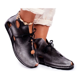 Kvindernes Brogues Maciejka Popiel 03426-03 grå
