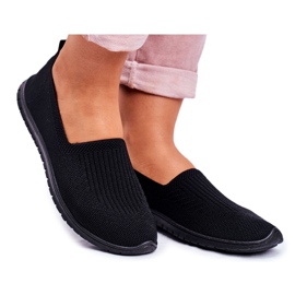 NEWS Kvinders sorte Kaontre slip-on sneakers