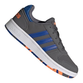 Adidas Hoops 2.0 Jr FW3173 sko grå