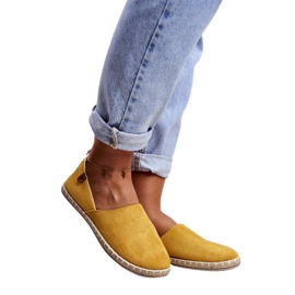 NEWS Kvinders gule Vulcan Slip-On Espadrilles