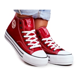 Kvinder Sneakers Big Star Rød GG274014